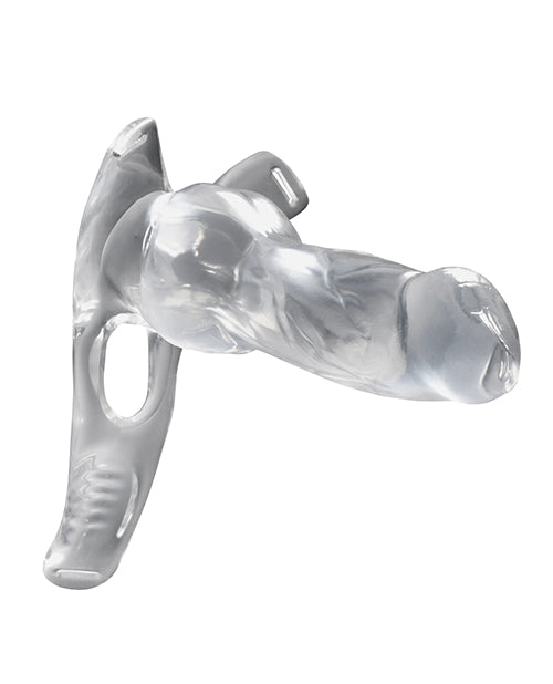 Creature Cocks Snow Wolf Hollow Strap - On w/Harness