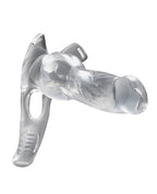 Creature Cocks Snow Wolf Hollow Strap - On w/Harness