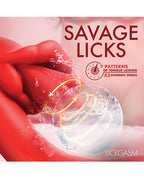 Lickgasm Lusty Licker Licking Silicone Vibrator