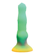Creature Cocks - Vibrating Space Cock Glow - in - the - Dark Silicone Dildo w/Remote