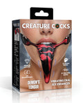 Creature Cocks Vibrating Demon' Tongue - Red