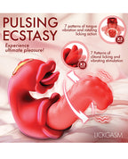 Lickgasm Lick Lasher Licking Vibrator - Red