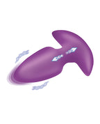 Bang! Thrusting & Vibrating Butt Plug - Purple