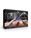 Master Series Elektrawand Rechargeable Violet Wand w/Attachments - Purple