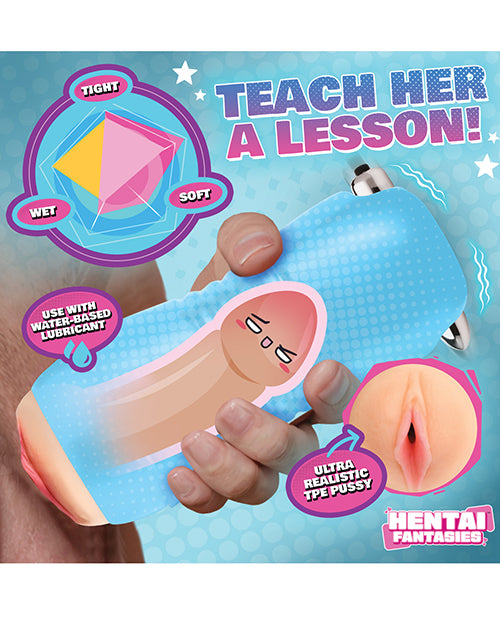 Hentai Fantasies Asuna the School Girl Vibrating Pussy Stroker