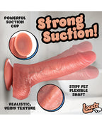 Loadz 10" Thrusting, Vibrating, & Squirting Dildo