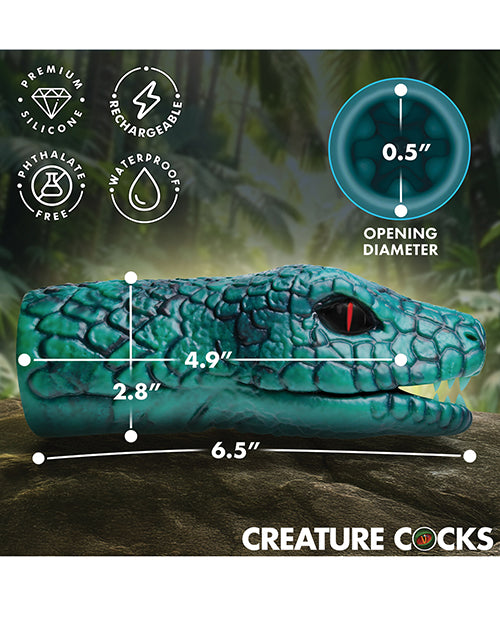 Creature Cocks Python Vibrating Silicone Masturbator
