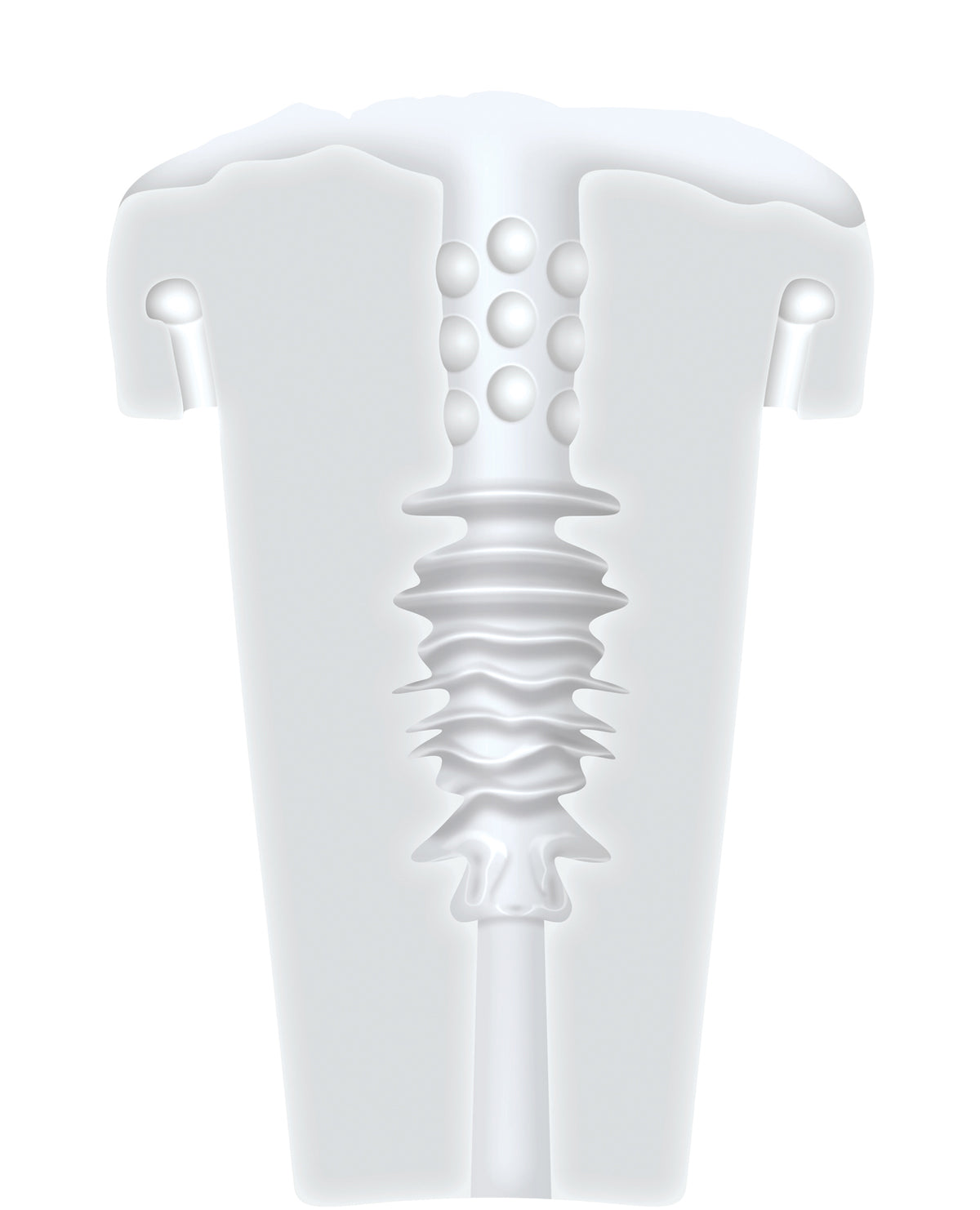 Zero Tolerance Sucking Good Rechargeable Vibrating Pump - White/Clear